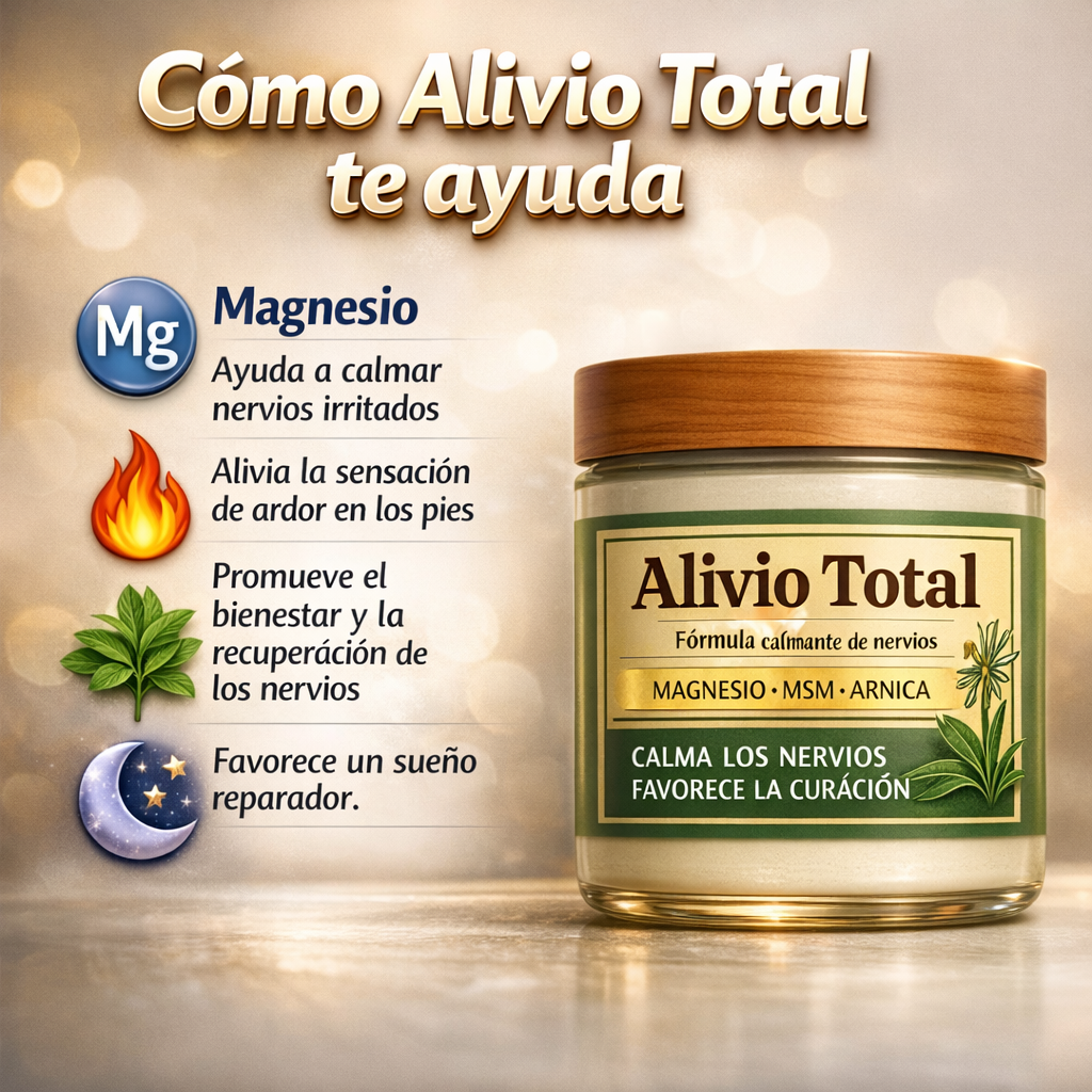 ALIVIO TOTAL | Aliviá el dolor rápidamente, sin importar dónde esté ni cuánto tiempo lo hayas sufrido.